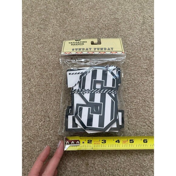 Game Day (2) and Sunday Funday (1) Banners Football Party Decor Sports Theme NWT - Picture 8 of 10